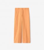 Cropped Orange Trousers