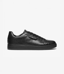 Keating Black Leather Sneaker