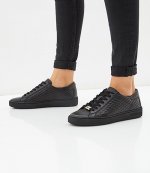 Colby Black Leather Sneaker