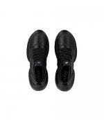 Interaction Black Leather Sneaker