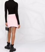 Pink Towel Mini Skirt