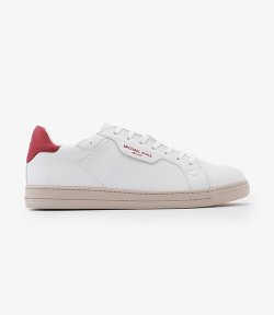 Keating White Leather Red Details Sneaker