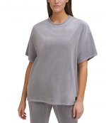 Grey Velvet Tshirt