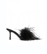 Lulu 85 Sandal Satin/Feather