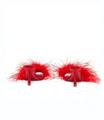 Lulu 85 Sandal Satin/Feather