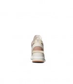 Georgie Trainer Soft Pink Brown Logo