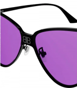 Black Violet Cat-eye Sunglasses