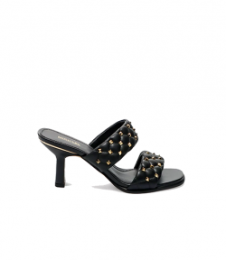 Amelia Black Mule