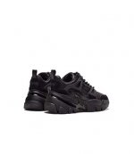 Black Womens Nick Trainer Suede