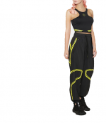 Adidas By Stella McCartney Truepace Black Yellow Pants