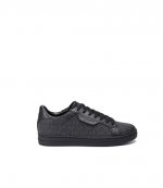 Keating Black Logo Lace Up