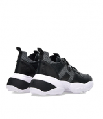 Hogan Interaction Black White Sneakers