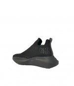 Ramona Slip On Black Logo Sneakers