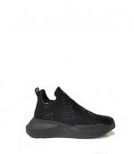 Ramona Slip On Black Logo Sneakers