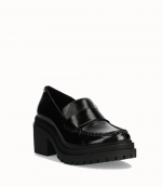 Rocco Heeled Leather Loafer