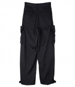 W TWILL CRGO PN Black Pants