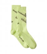 Wales Bonner Short  Lime Green Socks