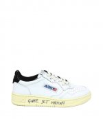 Medalist Low Woman Match/Leat White/Black