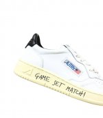 Medalist Low Woman Match/Leat White/Black