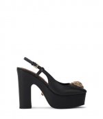 Belgravia Black Platform Slingback