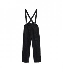 Suspender Black Pants