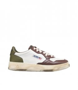 Supvint Low Man Virg/Leather Brown/Military Sneakers