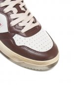 Supvint Low Man Virg/Leather Brown/Military Sneakers