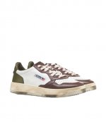 Supvint Low Man Virg/Leather Brown/Military Sneakers