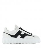 H-Stripes Allacciato H Spezzata Bianco Nero Sneakers