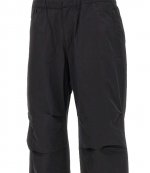 ID Drawstring Technocotton Black Trouser