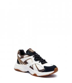 Brown Multi Leo Trainer Sneaker