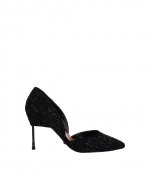 Black Bond 90 Suede black Rhinstones Pump