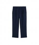 Carrot Fit Dark Grey Trousers