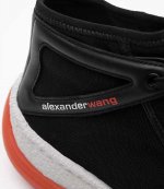 ALEXANDER WANG A1 MID-TOP SNEAKERS MESH/CALF