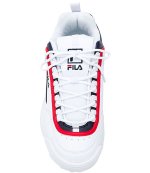 FILA DISRUPTOR WHITE/NAVY/RED SNEAKER