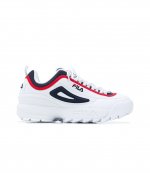 FILA DISRUPTOR WHITE/NAVY/RED SNEAKER