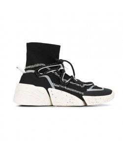 KENZO BLACK K-SOCK SLIP ON SNEAKER