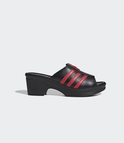 ADIDAS X LOTTA VOLKOVA BLACK TREFOIL MULE